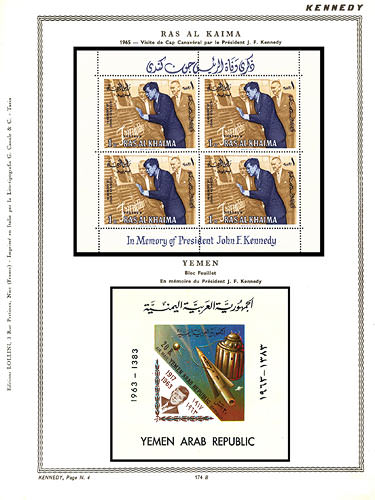 page _174_B_ de album collection espace de timbres