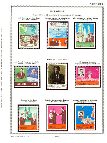 page number _174_L_ from album espace to collect stamps