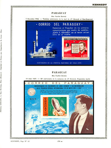 page number _174_M_ from album espace to collect stamps