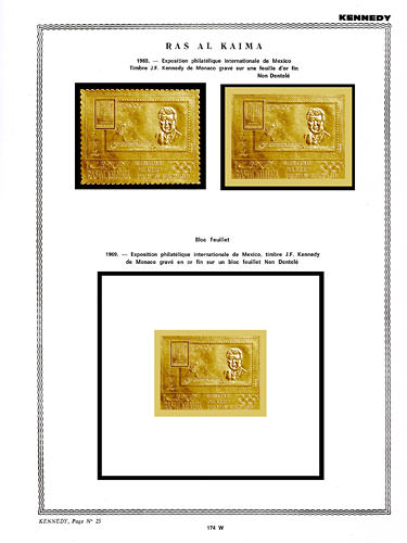page _174_W_ de album collection espace de timbres