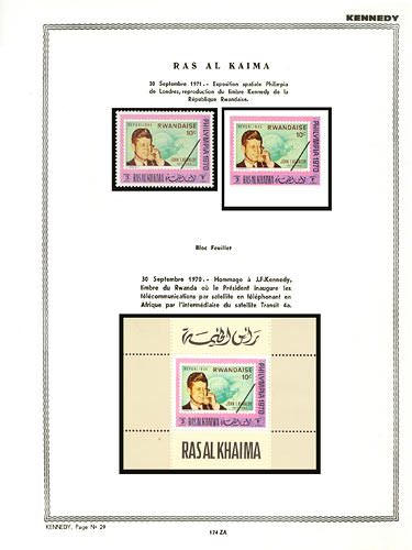 page _174_ZA_ de album collection espace de timbres