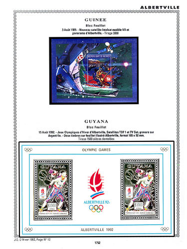 page _1752__ de album collection espace de timbres