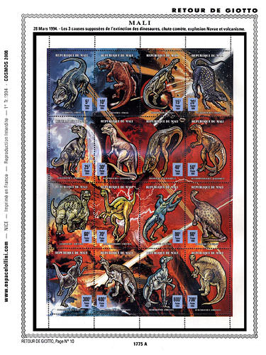 page number _1775_A_ from album espace to collect stamps