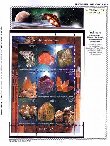 page number _1775_V_ from album espace to collect stamps