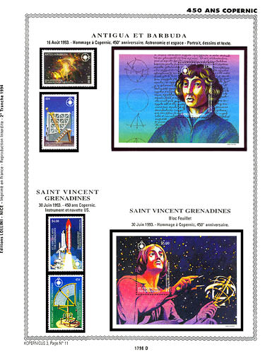 page number _1798_D_ from album espace to collect stamps