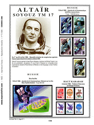 page number _1799__ from album espace to collect stamps