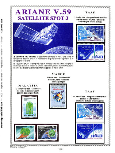 page number _1801__ from album espace to collect stamps