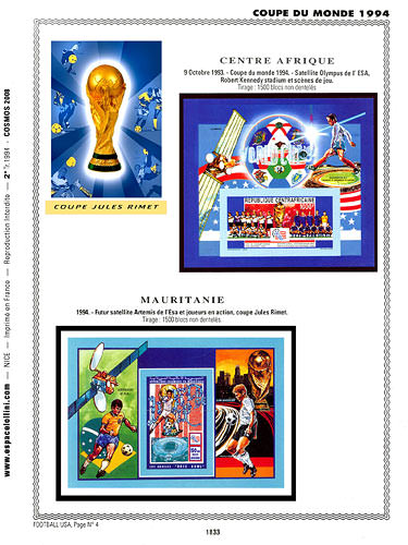 page number _1833__ from album espace to collect stamps