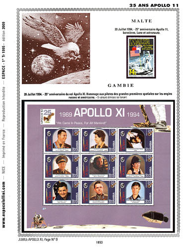 page number _1853__ from album espace to collect stamps