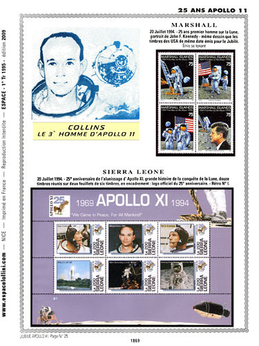 page number _1869__ from album espace to collect stamps