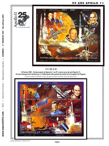 page _1942_B_ de album collection espace de timbres