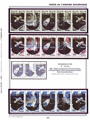 page _1976__ de album collection espace de timbres