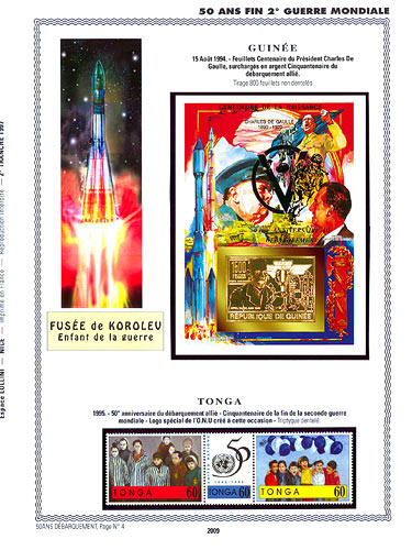 page number _2009__ from album espace to collect stamps