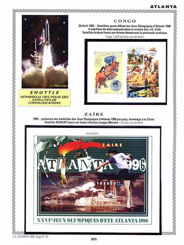page _2075__ de album collection espace de timbres