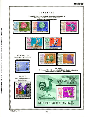 page _207_B_ de album collection espace de timbres