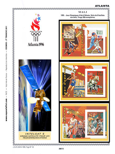 page _2087_B_ de album collection espace de timbres