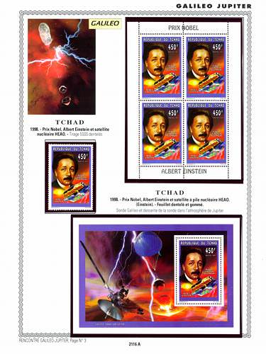 page number _2116_A_ from album espace to collect stamps