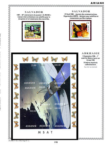 page number _2128__ from album espace to collect stamps