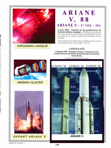 page number _2130__ from album espace to collect stamps