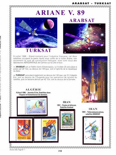 page number _2132__ from album espace to collect stamps