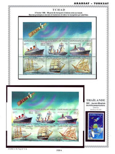 page _2135_A_ de album collection espace de timbres