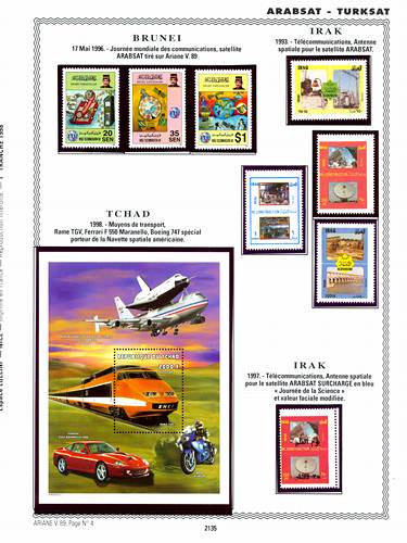 page _2135__ de album collection espace de timbres