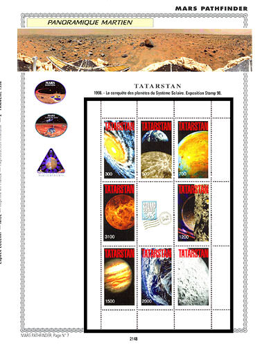 page _2148__ de album collection espace de timbres
