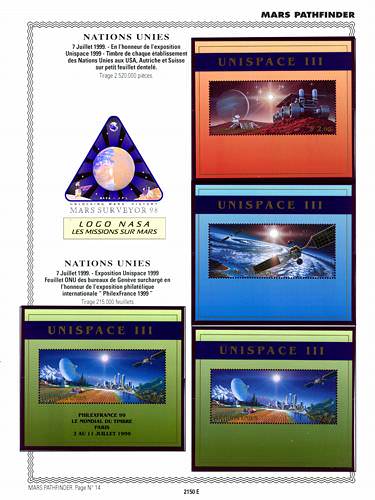 page number _2150_E_ from album espace to collect stamps