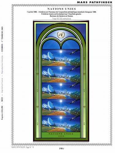 page number _2150_J_ from album espace to collect stamps