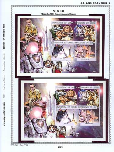 page number _2187_H_ from album espace to collect stamps