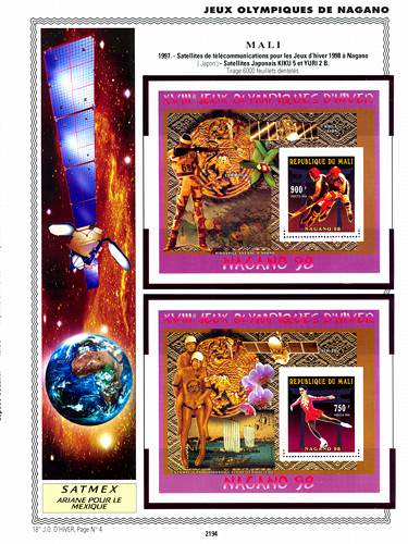 page _2194__ de album collection espace de timbres