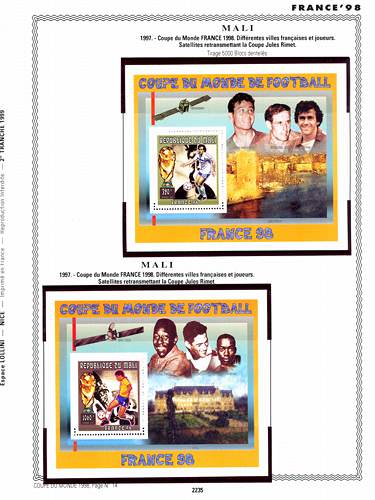 page number _2235__ from album espace to collect stamps