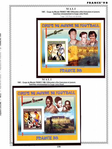 page number _2236__ from album espace to collect stamps