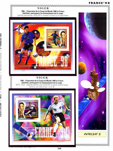 page number _2240__ from album espace to collect stamps