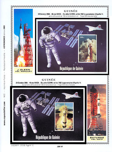 page _2287_AF_ de album collection espace de timbres