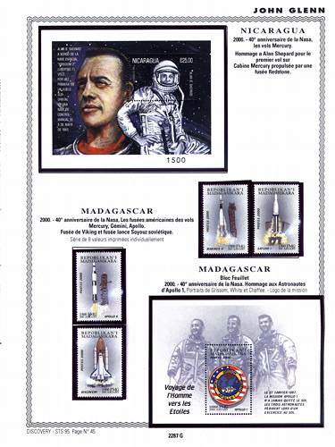 page _2287_G_ de album collection espace de timbres