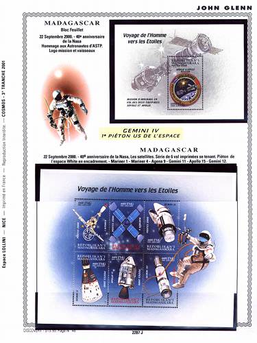 page _2287_J_ de album collection espace de timbres