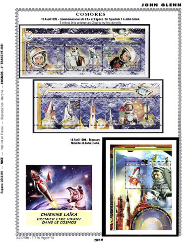 page _2287_M_ de album collection espace de timbres