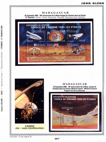 page _2287_P_ de album collection espace de timbres