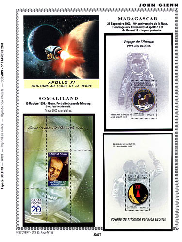 page _2287_T_ de album collection espace de timbres