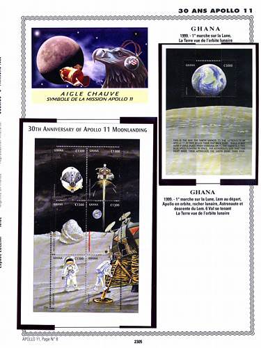 page number _2305__ from album espace to collect stamps