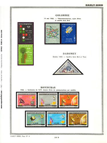 page _230_D_ de album collection espace de timbres
