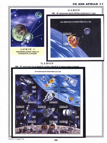 page number _2326__ from album espace to collect stamps