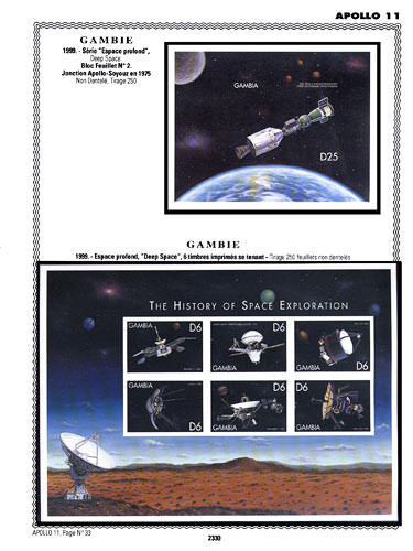page number _2330__ from album espace to collect stamps
