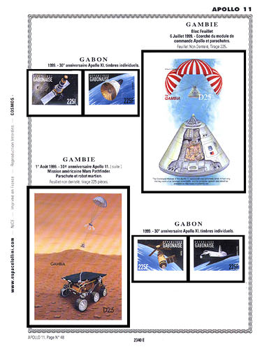 page _2340_E_ de album collection espace de timbres