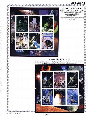 page number _2340_G_ from album espace to collect stamps