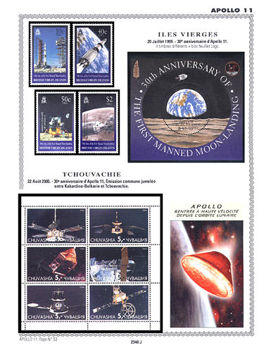 page number _2340_J_ from album espace to collect stamps