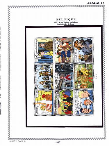 page number _2340_T_ from album espace to collect stamps