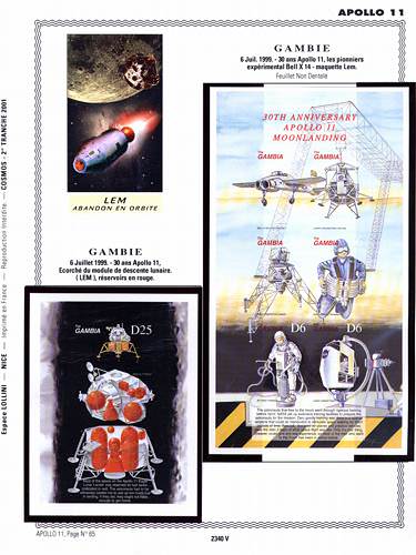 page _2340_V_ de album collection espace de timbres