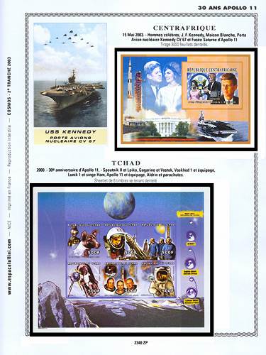 page number _2340_ZP_ from album espace to collect stamps